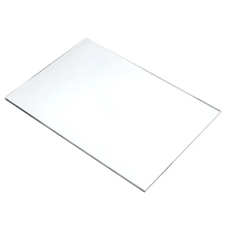 Chapa de acrílico cristal, 1.000 × 2.000 mm, 4 mm de espessura
